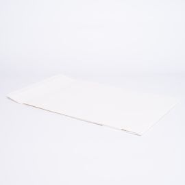 Busta di carta personalizzata Noblesse 22x8x29 CM | POCHETTE NOBLESSE | STAMPA SERIGRAFICA SU UN LATO IN DUE COLORI