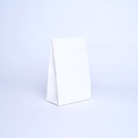 Busta di carta personalizzata Noblesse 32x10x40 CM | POCHETTE NOBLESSE | STAMPA SERIGRAFICA SU UN LATO IN DUE COLORI