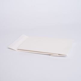 Busta di carta personalizzata Noblesse 12x6x18 CM | POCHETTE NOBLESSE | STAMPA SERIGRAFICA SU UN LATO IN DUE COLORI