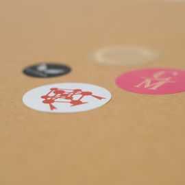 Adesivo personalizzato 4,5x4,5 CM | STICKER | STAMPA A CALDO
