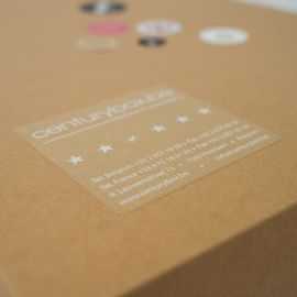 Adesivo personalizzato 6,5x3,5 CM | STICKER | STAMPA A CALDO