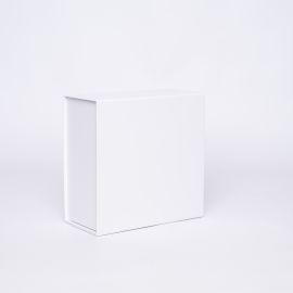 Scatola magnetica personalizzata Wonderbox 22x22x10 CM | WONDERBOX | CARTA STANDARD | STAMPA SERIGRAFICA SU UN LATO IN DUE CO...