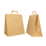 28x17x32 CM 28x17x32 CM | BOX BORSA IN CARTA| STAMPA FLESSIVA A UN COLORE SU AREE PREVISTE SU ENTRAMBI I LATI