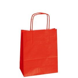 36x12x41 36x12x41 CM | PAPER BAG SAFARI | STAMPA FLEXO A UN COLORE SU AREE PREFISSATE SU ENTRAMBI I LATI