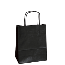 22x10x29 22x10x29 CM | PAPER BAG SAFARI | STAMPA FLEXO A UN COLORE SU AREE PREFISSATE SU ENTRAMBI I LATI