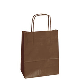 22x10x29 22x10x29 CM | PAPER BAG SAFARI | STAMPA FLEXO A UN COLORE SU AREE PREFISSATE SU ENTRAMBI I LATI