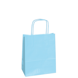 22x10x29 22x10x29 CM | PAPER BAG SAFARI | STAMPA FLEXO A UN COLORE SU AREE PREFISSATE SU ENTRAMBI I LATI