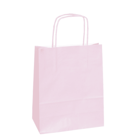 14X09X20 14X09X20 CM | PAPER BAG SAFARI | STAMPA FLEXO A UN COLORE SU AREE PREFISSATE SU ENTRAMBI I LATI
