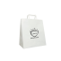28x17x32 CM 28x17x32 CM | BOX BORSA IN CARTA| STAMPA FLESSIVA A UN COLORE SU AREE PREVISTE SU ENTRAMBI I LATI