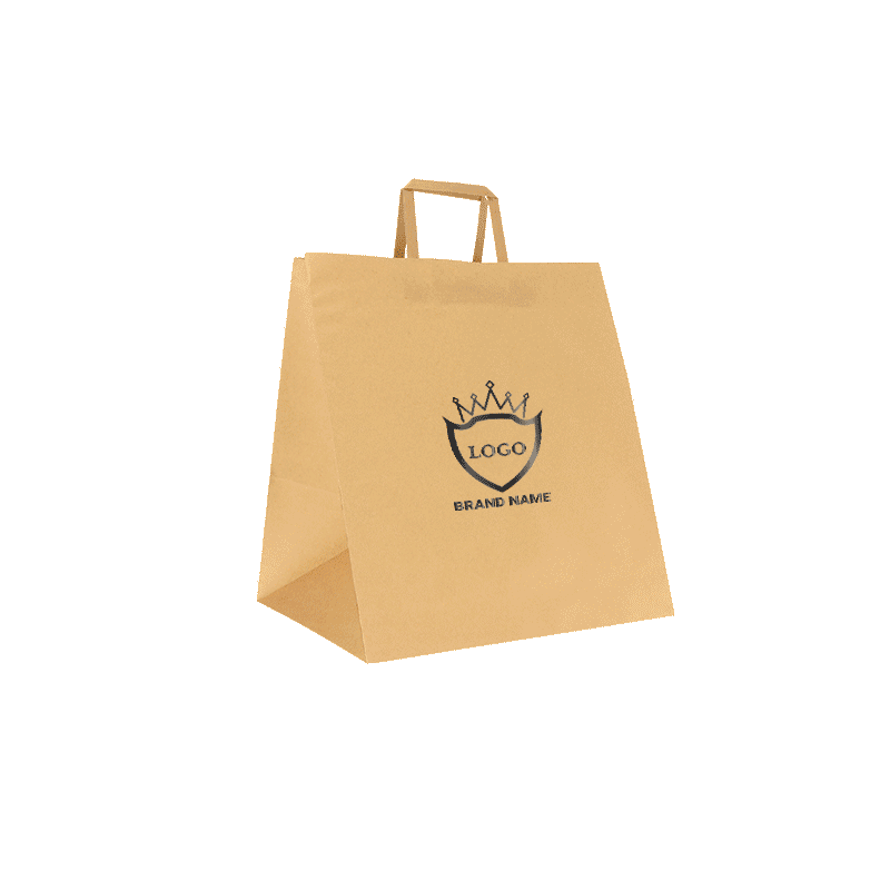 36X30X36 CM 36X30X36 CM | SAFARI PAPER BAG WIDE BACKGROUND | FLEXO PRINTING IN UN COLORESU ENTRAMBI I LATI | CARTA KRAFT BIAN...