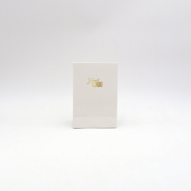 Busta di carta personalizzata Noblesse 12x6x18 CM | POCHETTE NOBLESSE | STAMPA A CALDO