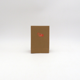 Busta di carta personalizzata Noblesse 12x6x18 CM | POCHETTE NOBLESSE | STAMPA A CALDO