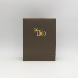 Busta di carta personalizzata Noblesse 22x8x29 CM | POCHETTE NOBLESSE | STAMPA A CALDO