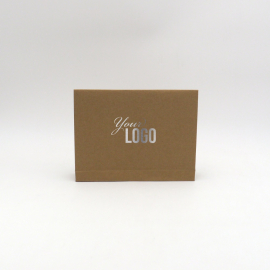 Busta di carta personalizzata Noblesse 23x4x18 CM | POCHETTE NOBLESSE | STAMPA A CALDO