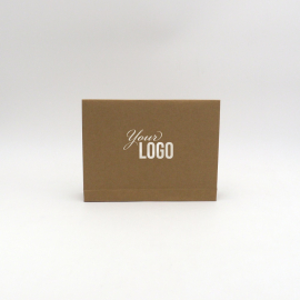 Busta di carta personalizzata Noblesse 23x4x18 CM | POCHETTE NOBLESSE | STAMPA A CALDO