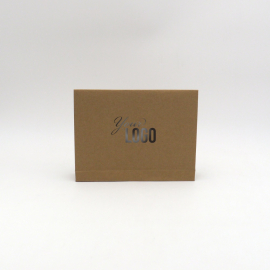 Busta di carta personalizzata Noblesse 23x4x18 CM | POCHETTE NOBLESSE | STAMPA A CALDO