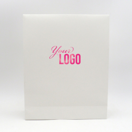 Busta di carta personalizzata Noblesse 32x10x40 CM | POCHETTE NOBLESSE | STAMPA A CALDO