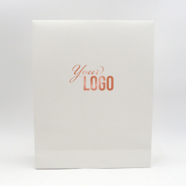 Busta di carta personalizzata Noblesse 32x10x40 CM | POCHETTE NOBLESSE | STAMPA A CALDO