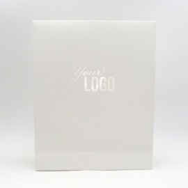 Busta di carta personalizzata Noblesse 32x10x40 CM | POCHETTE NOBLESSE | STAMPA A CALDO