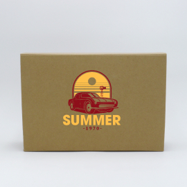 Scatola magnetica personalizzata Wonderbox 33x22x10 CM | WONDERBOX | CARTA STANDARD | STAMPA SERIGRAFICA SU UN LATO IN DUE CO...